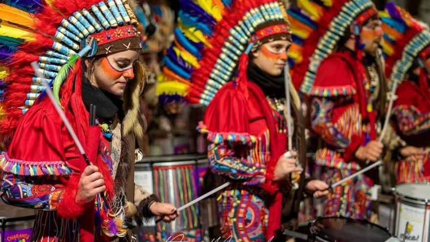 Lastres se pone el traje de Antroxu