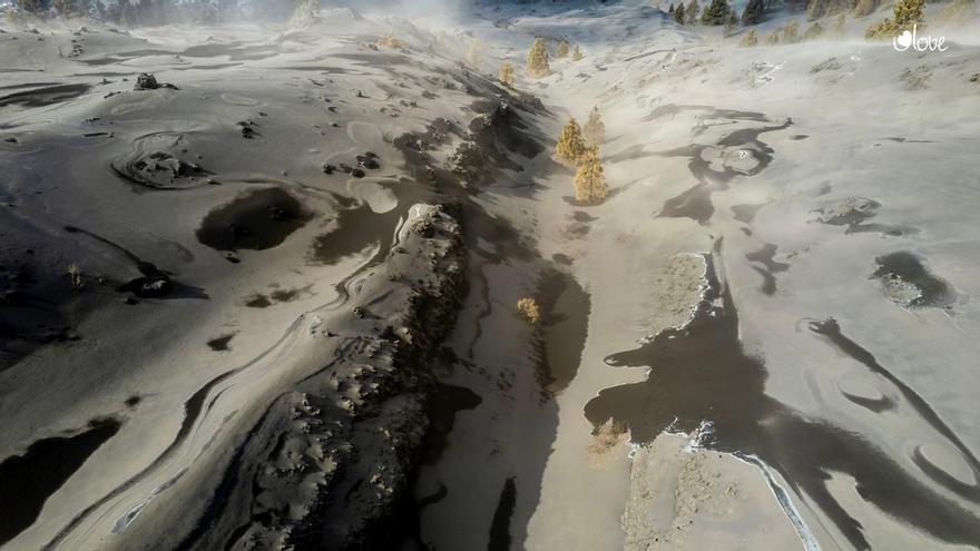 El volcán de La Palma, sin signos visibles de actividad (15/12/21)