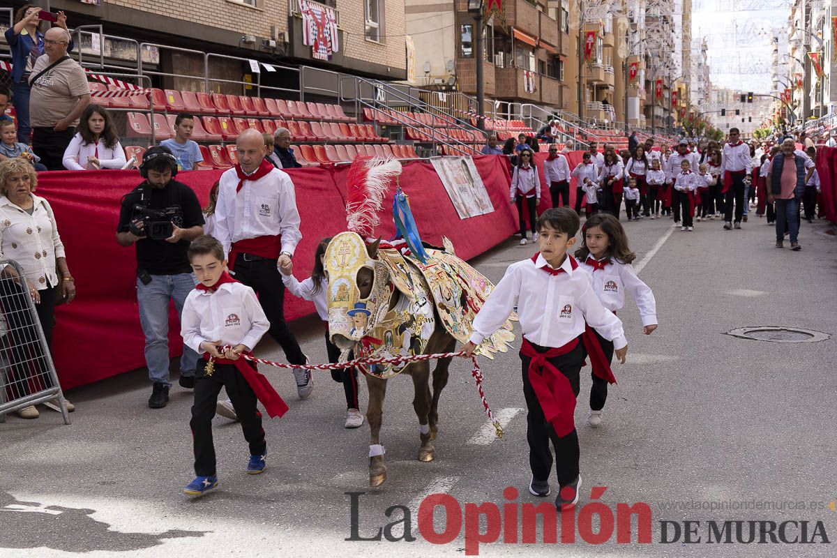 Fiestas de Caravaca | Desfile infantil del Bando de los Caballos del Vino