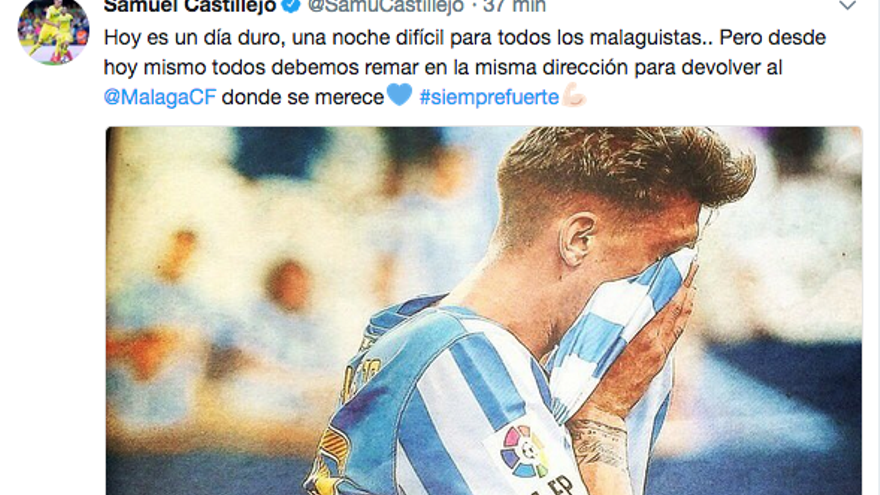 El fútbol llora por el Málaga CF