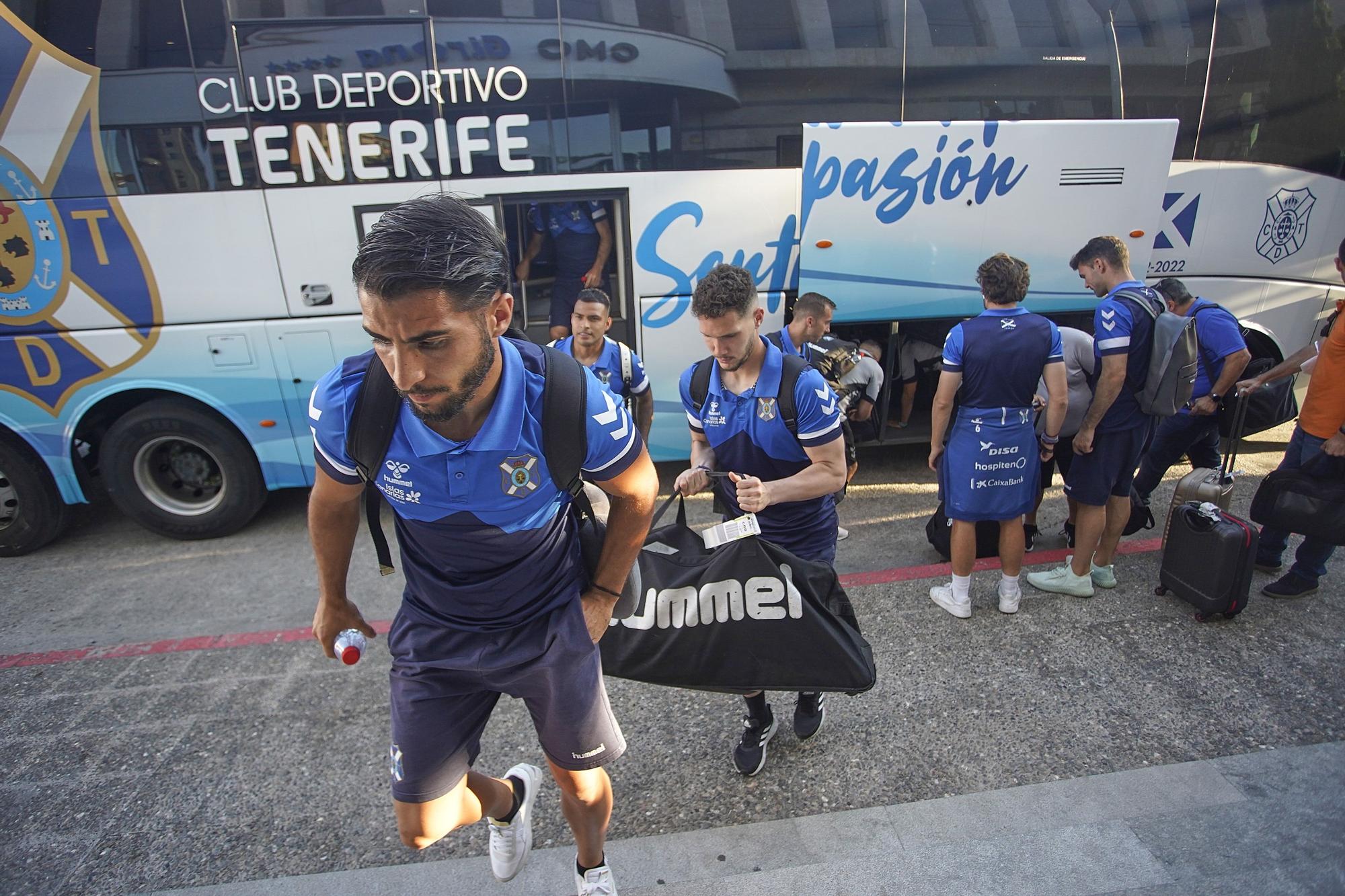 Arribada del Tenerife a la ciutat de Girona