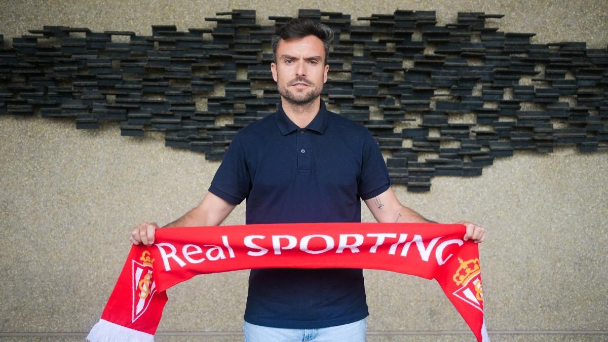 Rubén Albés, hasta ahora entrenador del Sporting de Gijón