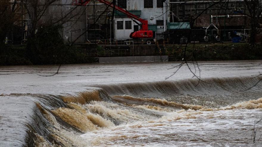 El riu Ter per Sarrià de Ter (Gironès), ahir. | GLÒRIA SÁNCHEZ / EUROPA PRESS