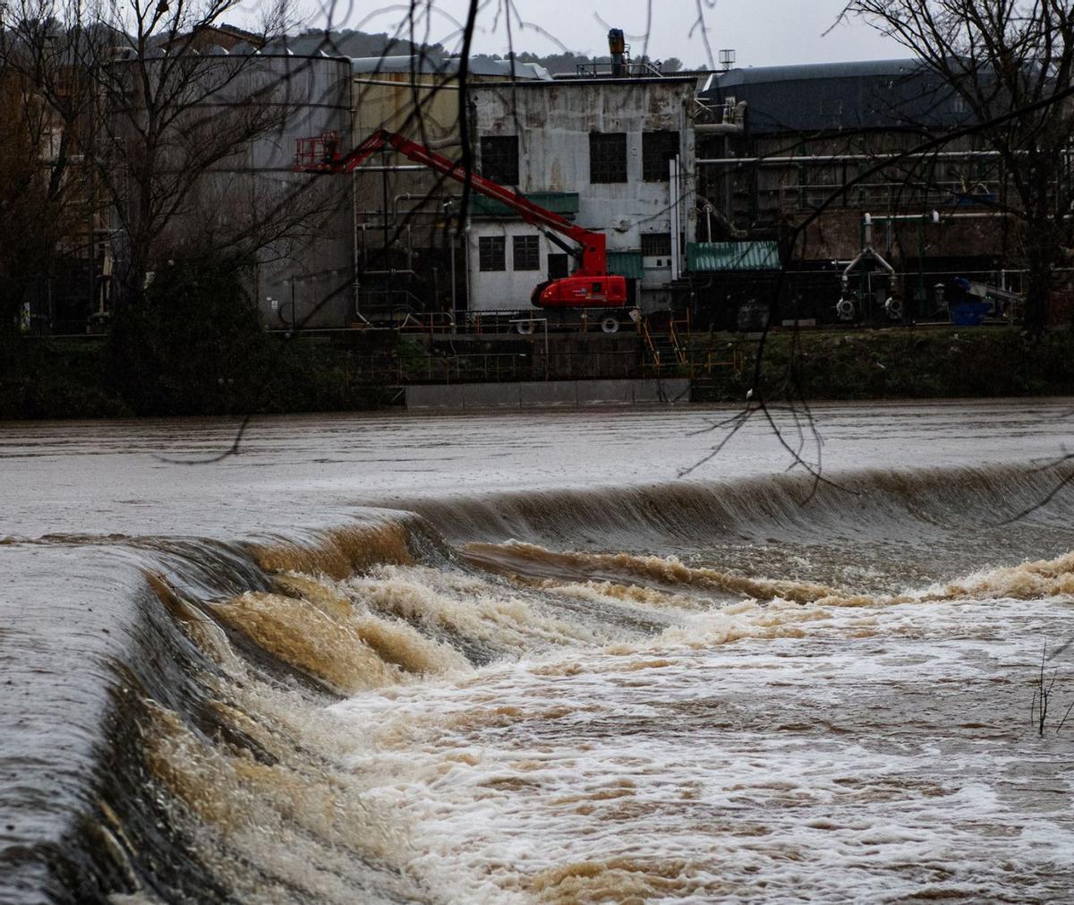 El temporal s’acomiada amb una gran descàrrega