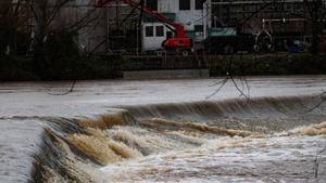 El temporal s’acomiada amb una gran descàrrega