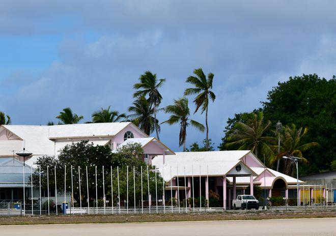Parlamento de Nauru, en Yaren