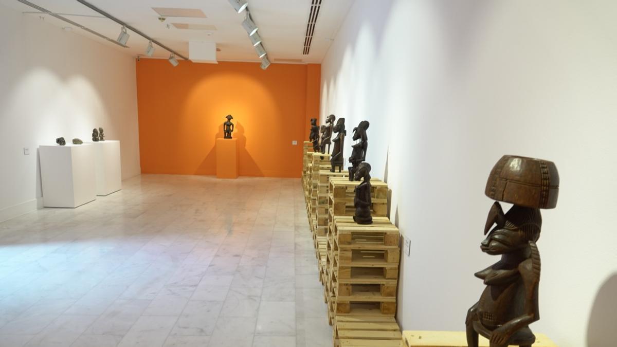 Parte de la exposición ‘Musó’ en Casa África.