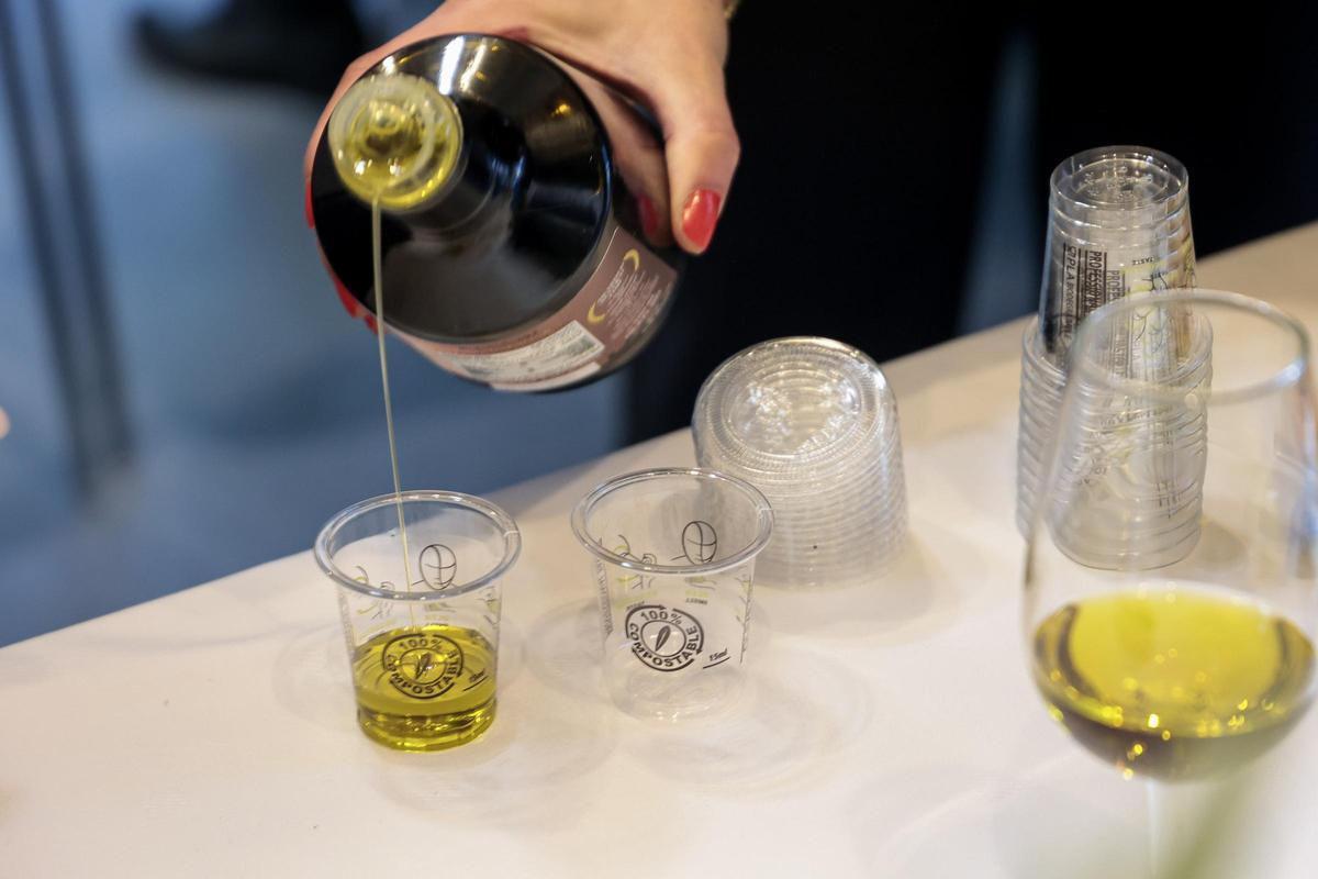 En la cata se ha probado aceites de diferentes países.