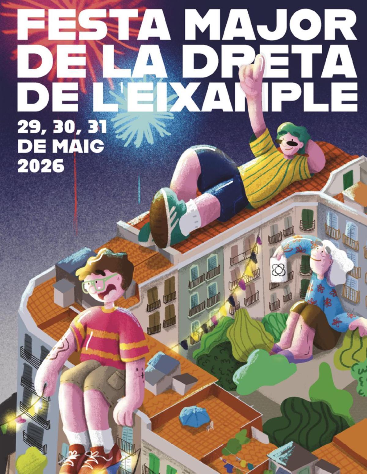 El cartel de la fiesta mayor.