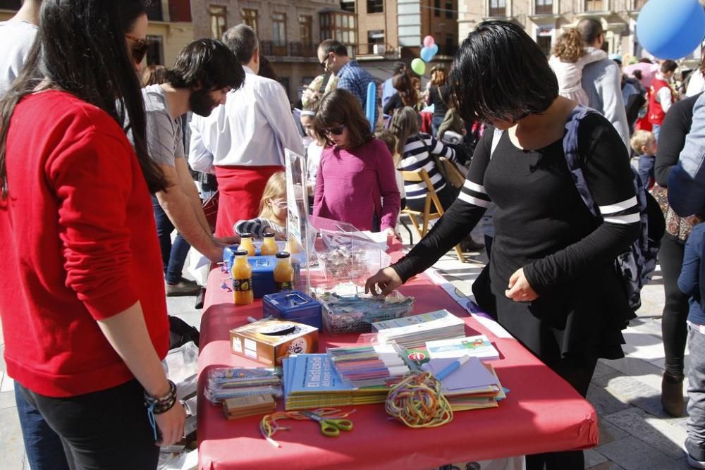 Fiesta infantil que la Asociación de Familiares de Niños con Cáncer (Afacmur)