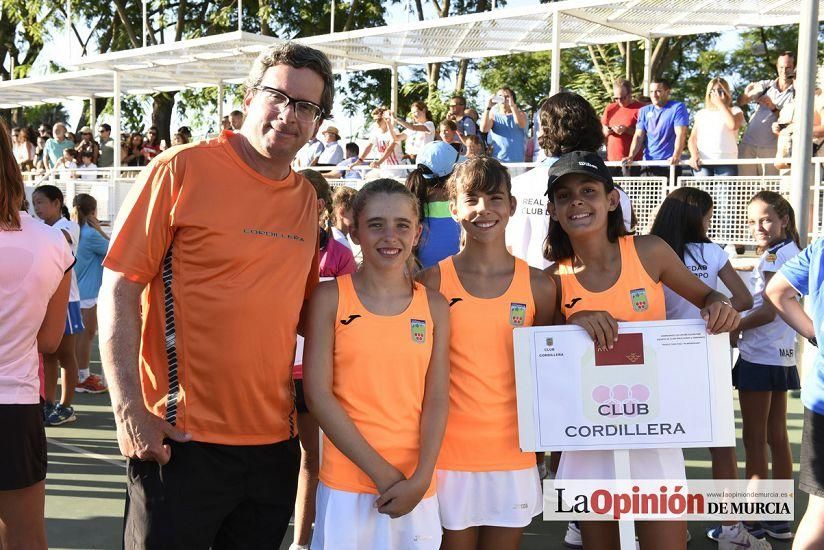 Inauguración del Campeonato Nacional de Tenis Alevín en el Club Cordillera