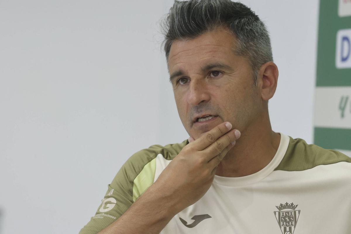 A.J.González Córdoba Iván Ania entrenador del Córdoba CF CCF