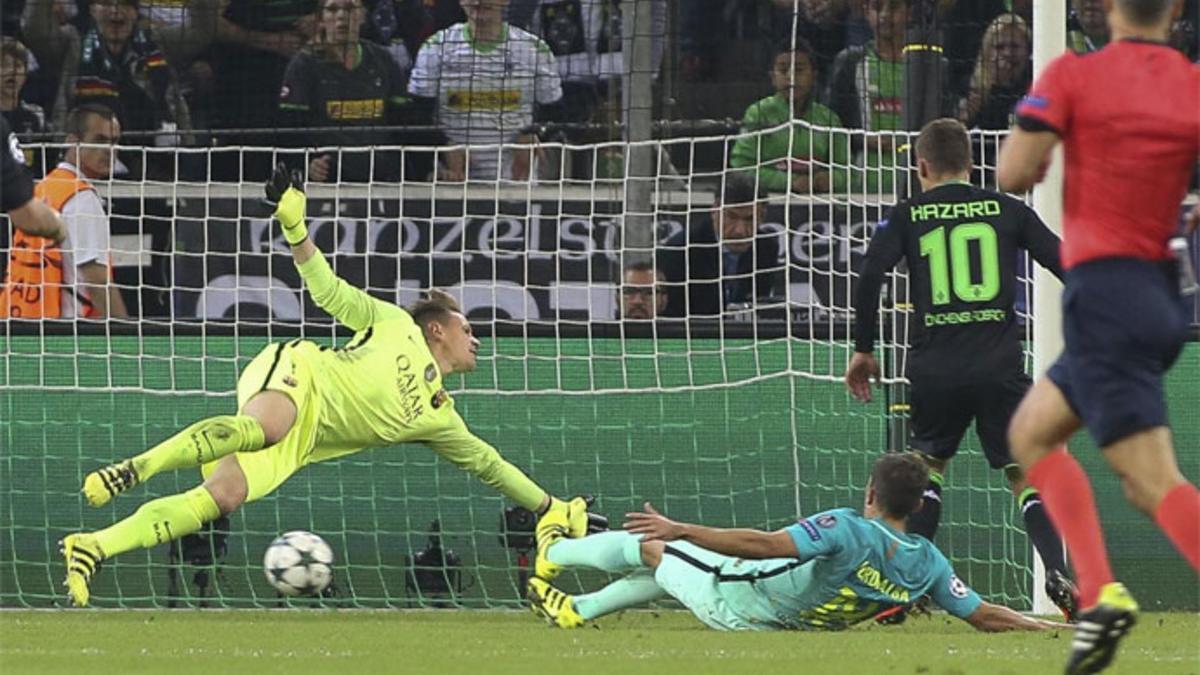 Ter Stegen fue protagonista en Alemania