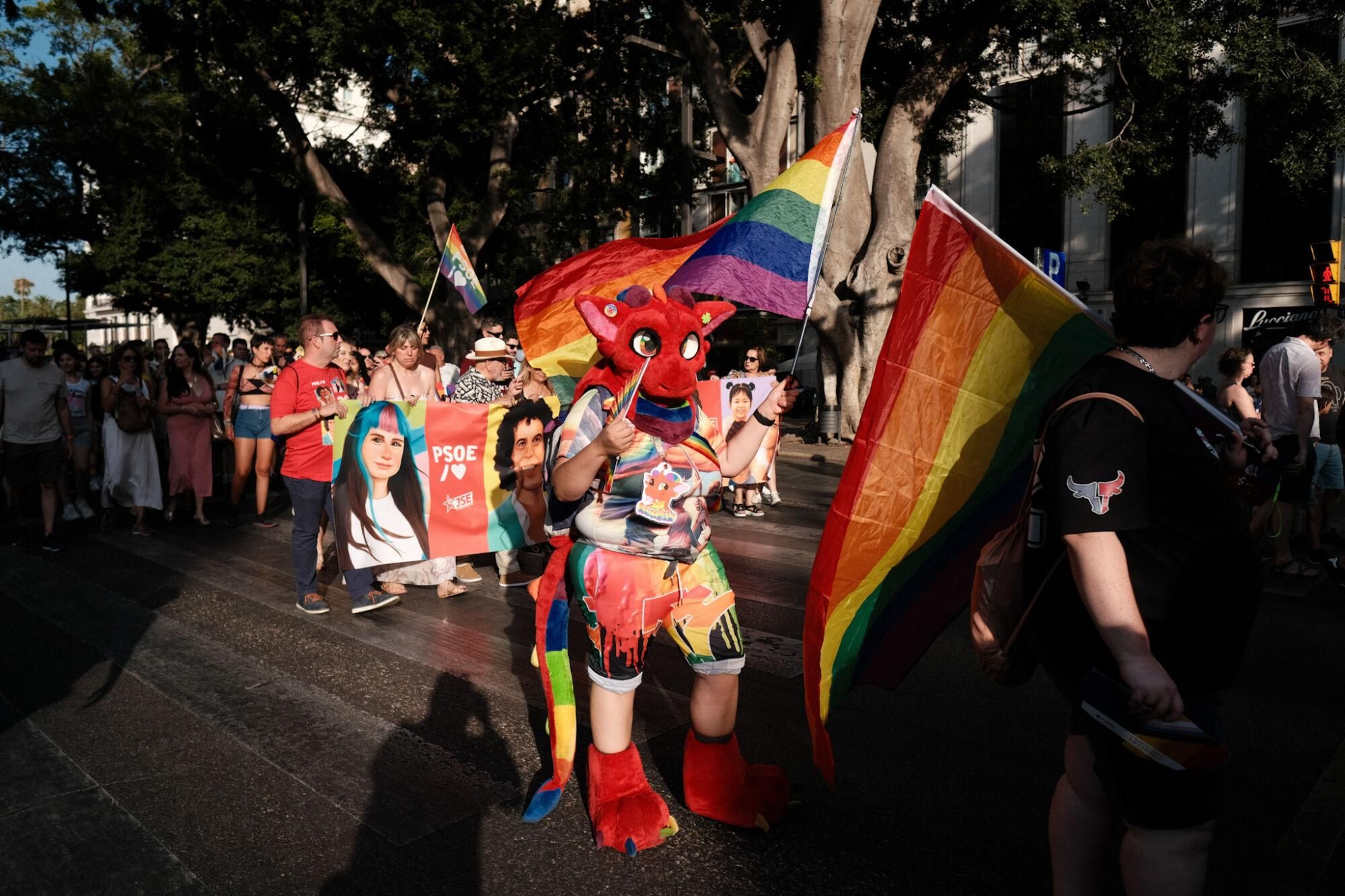 Málaga celebra el Día Internacional del Orgullo