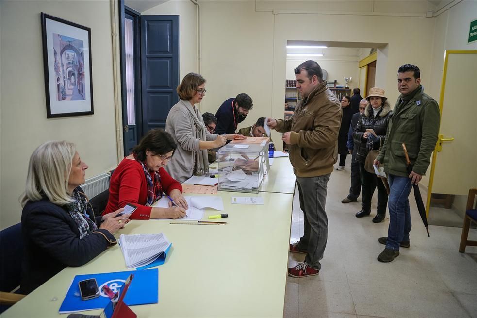 La jornada electoral en imágenes