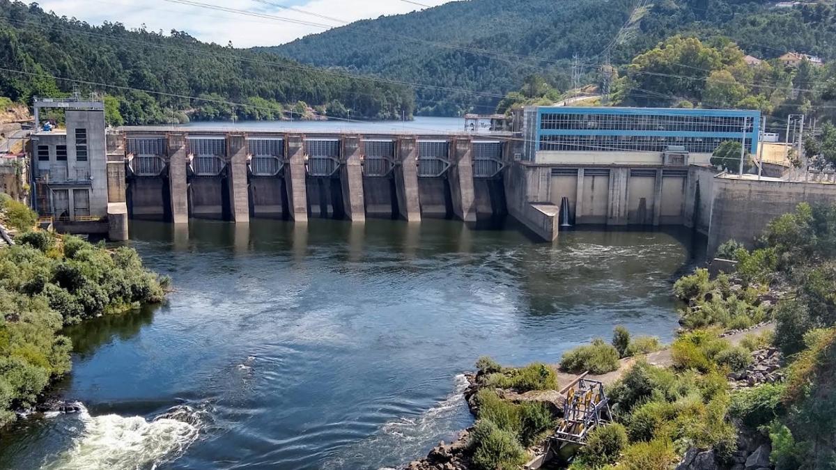Embalse de Frieira, en Crecente, que se utilizará para el bombeo de Filgueira.