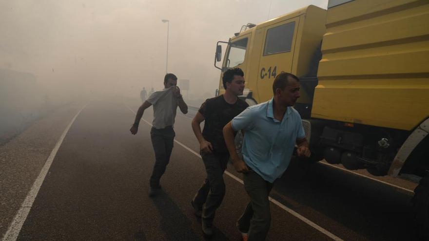 Incendio de Fermoselle.