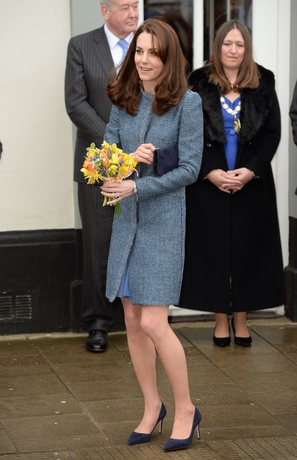 El vestido azul de Zara de Kate Middleton - Woman