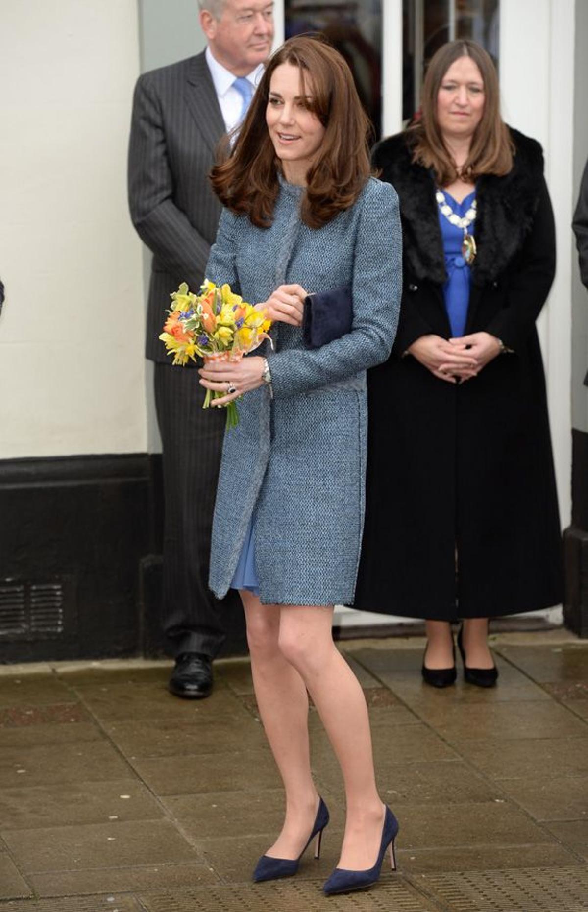 Kate Middleton con abrigo de M Missoni