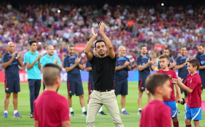 Así se vivió la presentación de los jugadores en el Camp Nou