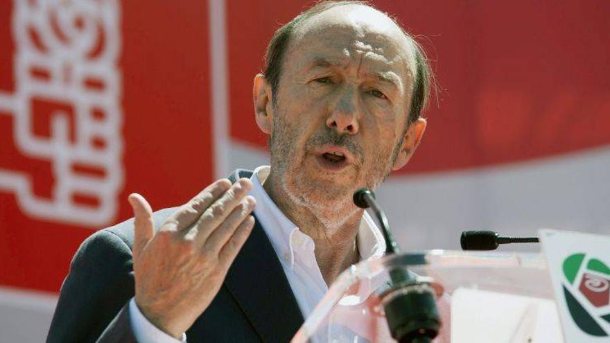 Rubalcaba reitera la necesidad de un gran pacto nacional por el empleo