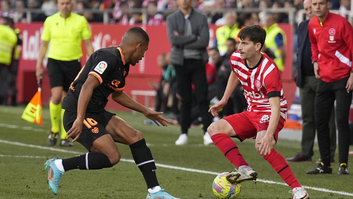 1-0. El Girona suma un triunfo de oro y agrava la crisis del Valencia