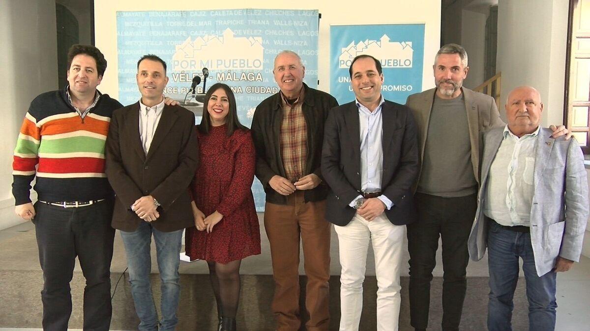 Abdeslam Lucena, Juan Merino, Marilé Muñiz, Antonio Souvirón, Francisco Gómez, Juan Carlos Maldonado y José María Gómez.