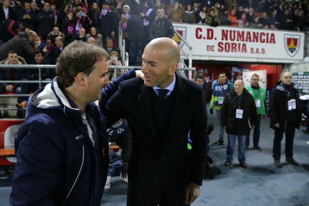 Numancia - Real Madrid, en imágenes