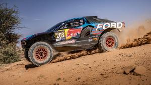 Carlos Sainz, a bordo del Raptor