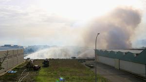 Estabilizado el incendio que ha obligado a confinar los municipios de Polinyà y Santa Perpètua