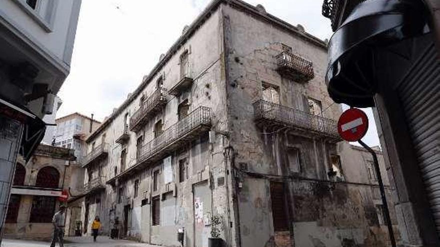 Pazo del Marqués de Valladares, en el Casco Vello. // J. Lores