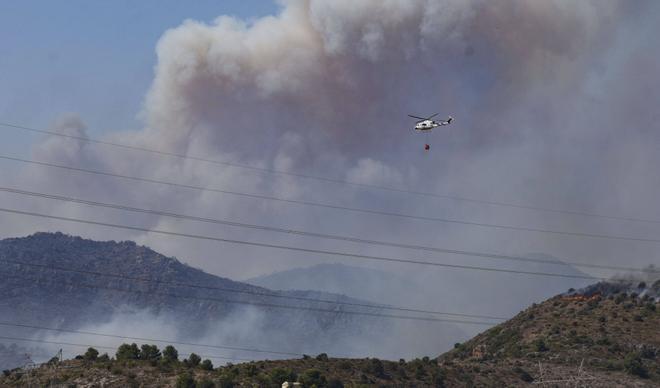 Las causas del incendio de Castellón: tuvo varios focos y se sospecha que fue intencionado