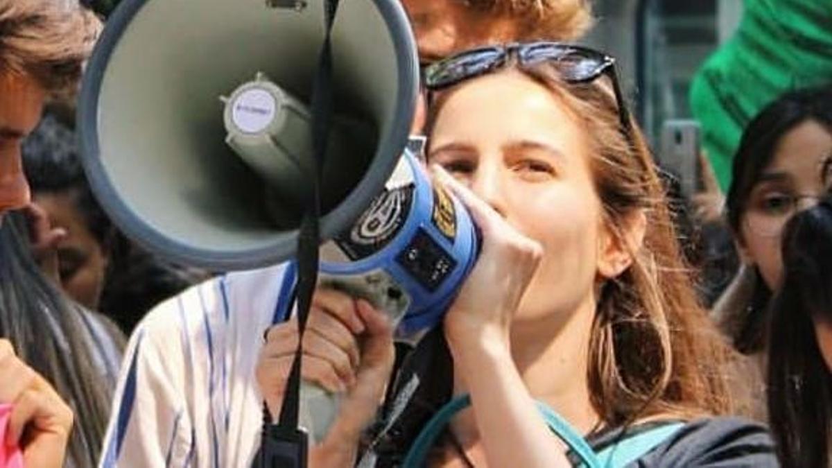 María Marcet, del movimiento Fridays for Future