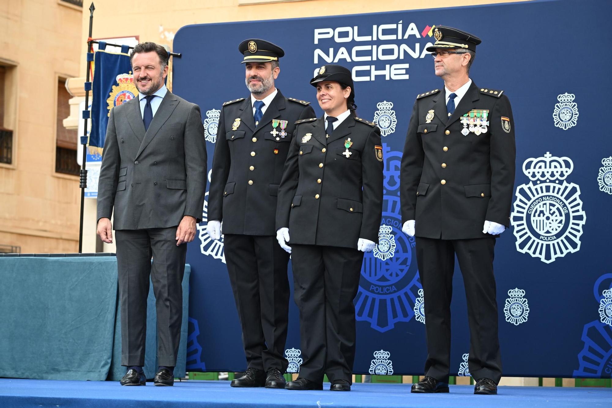 La Policía Nacional de Elche celebre el día de su patrón