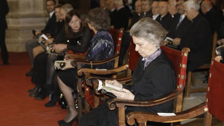 La Reina, fiel al Réquiem solidario en la Seu