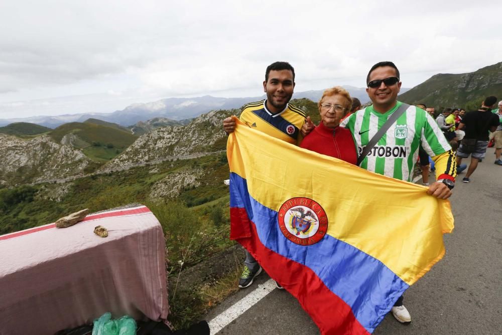 Vuelta ciclista a España. Lagos de Covadonga