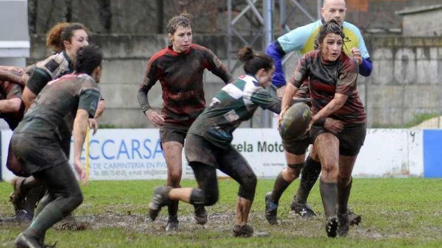 Imagen del partido jugado ayer en el Cortizo. // Bernabé