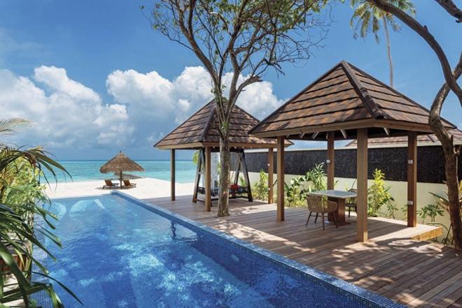 Nueva villa con piscina privada en Atmosphere Kanifushi