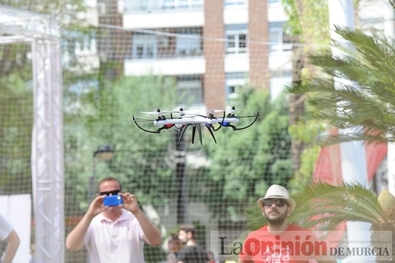 Drones y realidad virtual en la Plaza Circular de Murcia