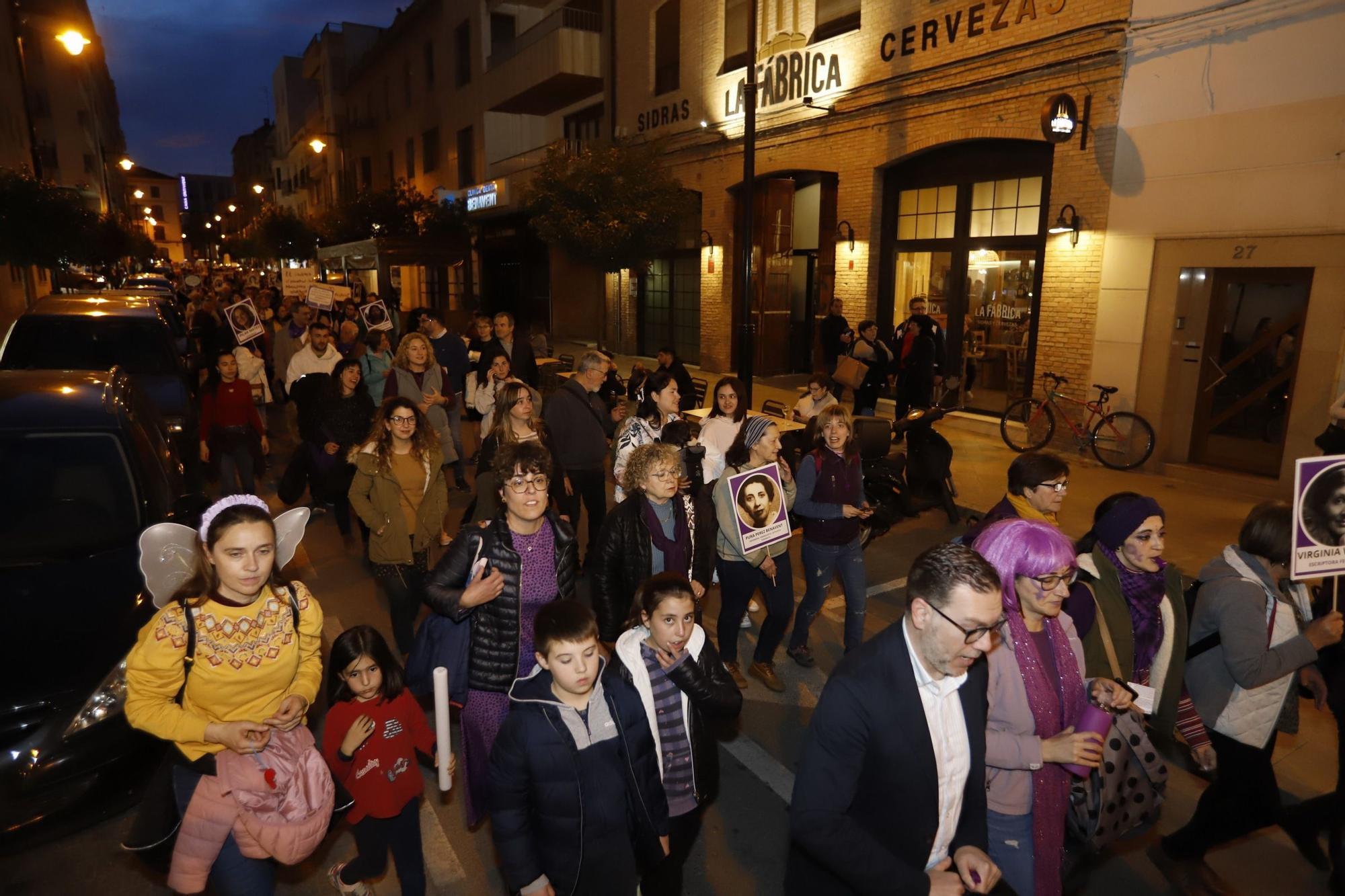 Manifestaciones y actos por el 8M en Ontinyent y Xàtiva