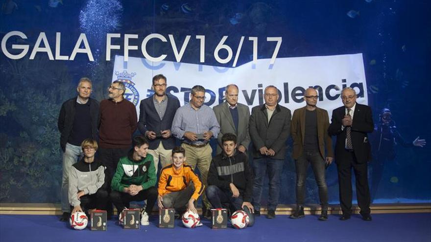 El fútbol provincial, premiado en la gala de la FFCV