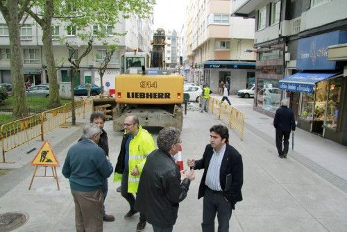 Comienza la reforma de la plaza de As Conchiñas