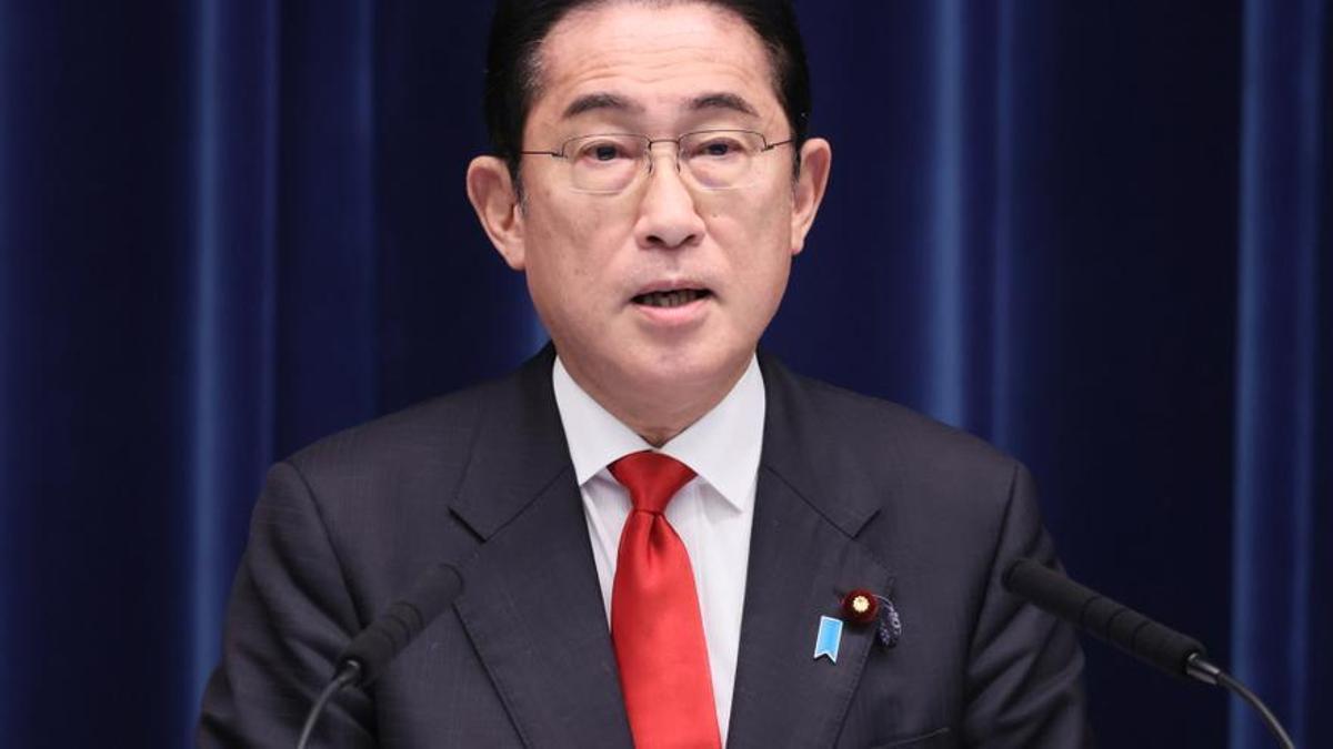 El primer ministro de Japón, Fumio Kishida, en Tokio