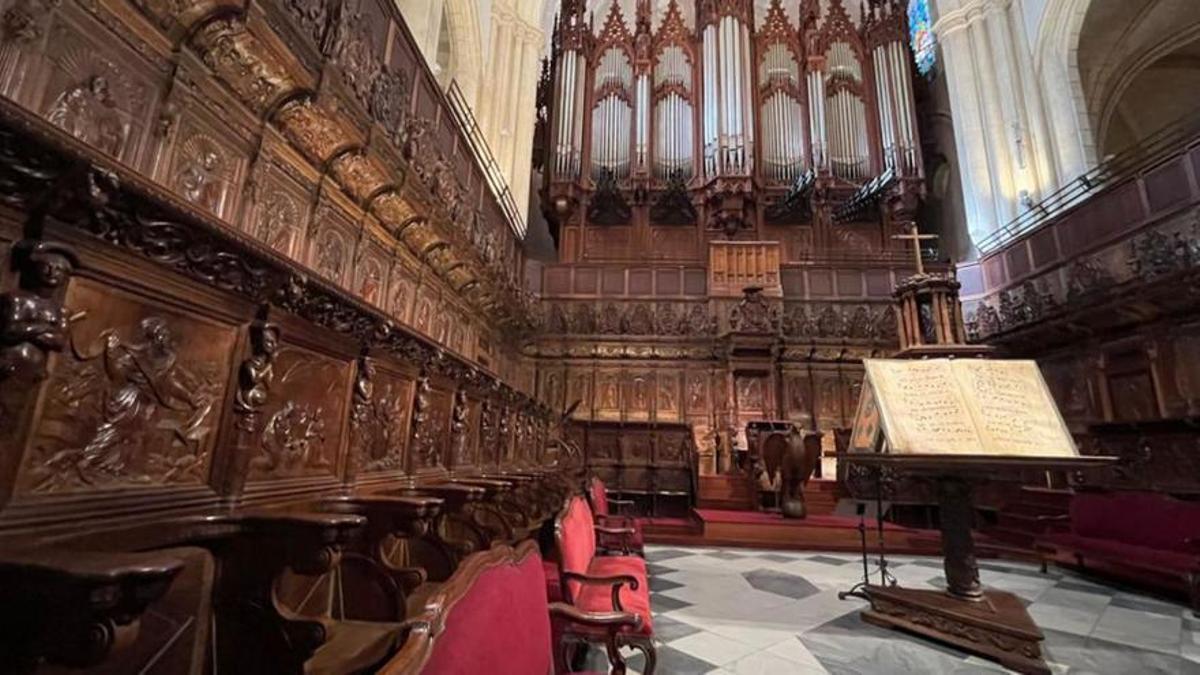 El órgano Merklin Schütze de la Catedral de Murcia.