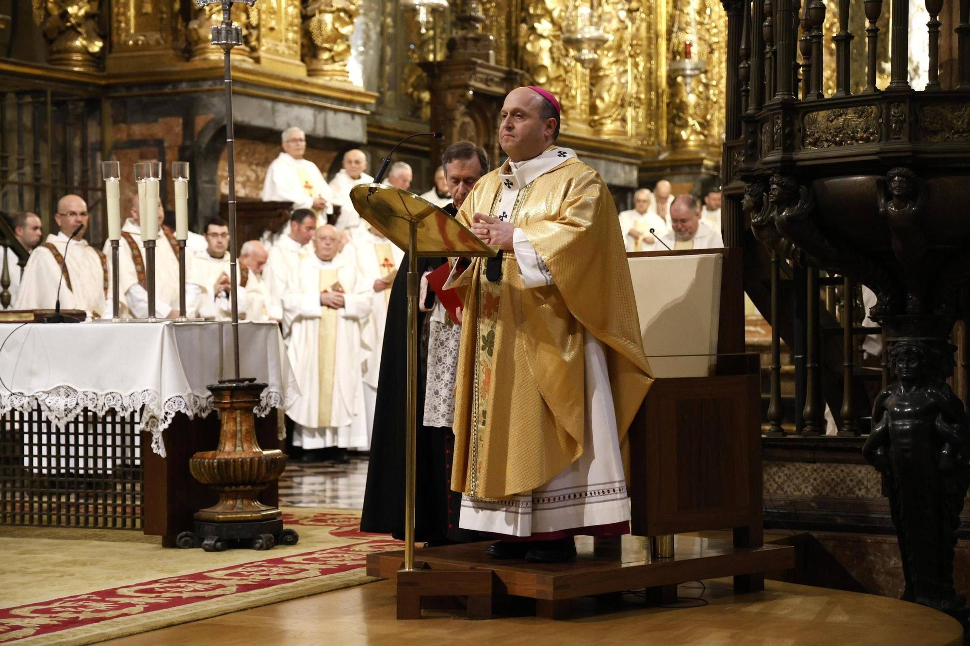 Santa Misa Crismal en la Catedral de Santiago