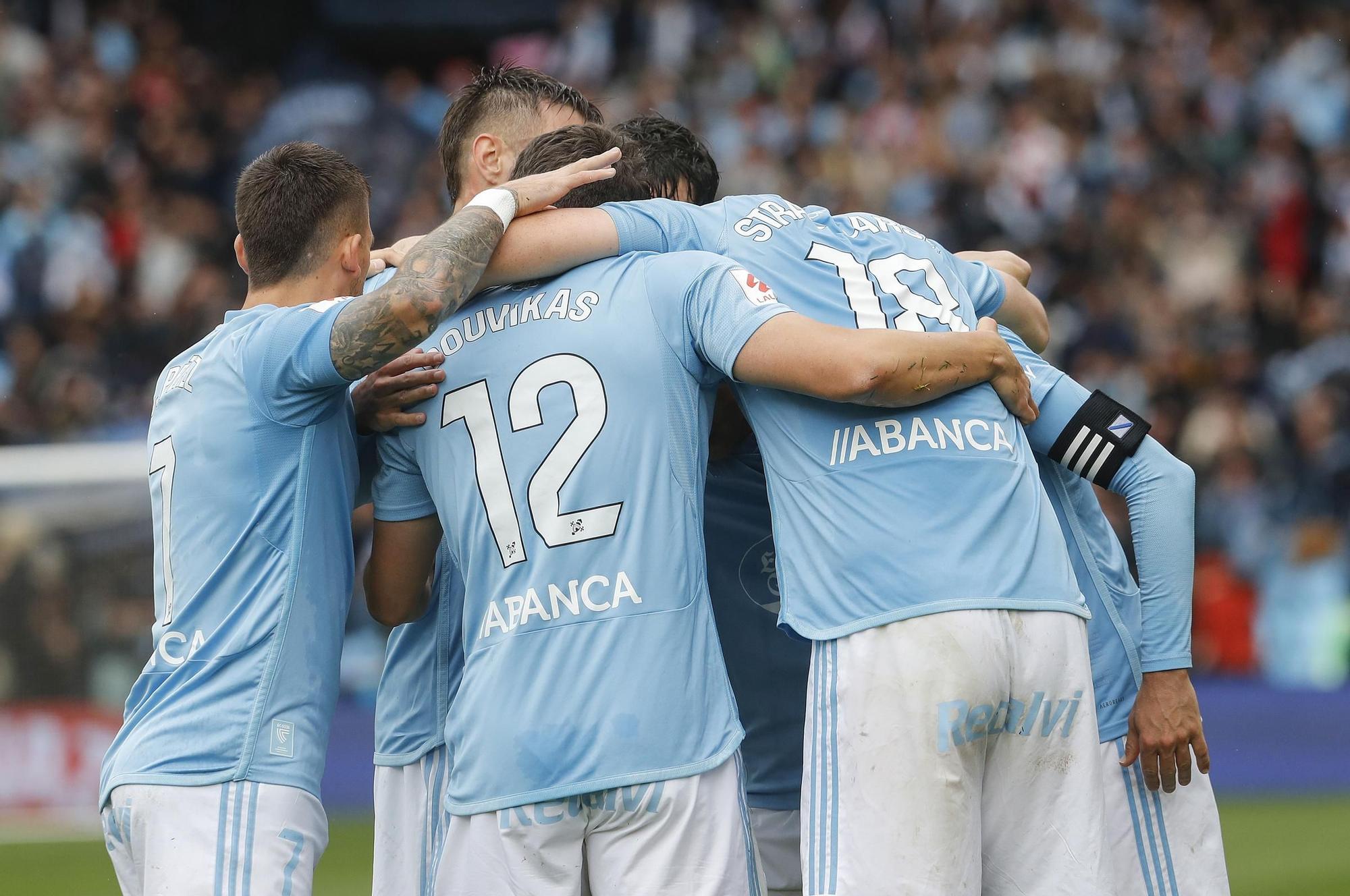 El Celta-Villarreal, en imágenes