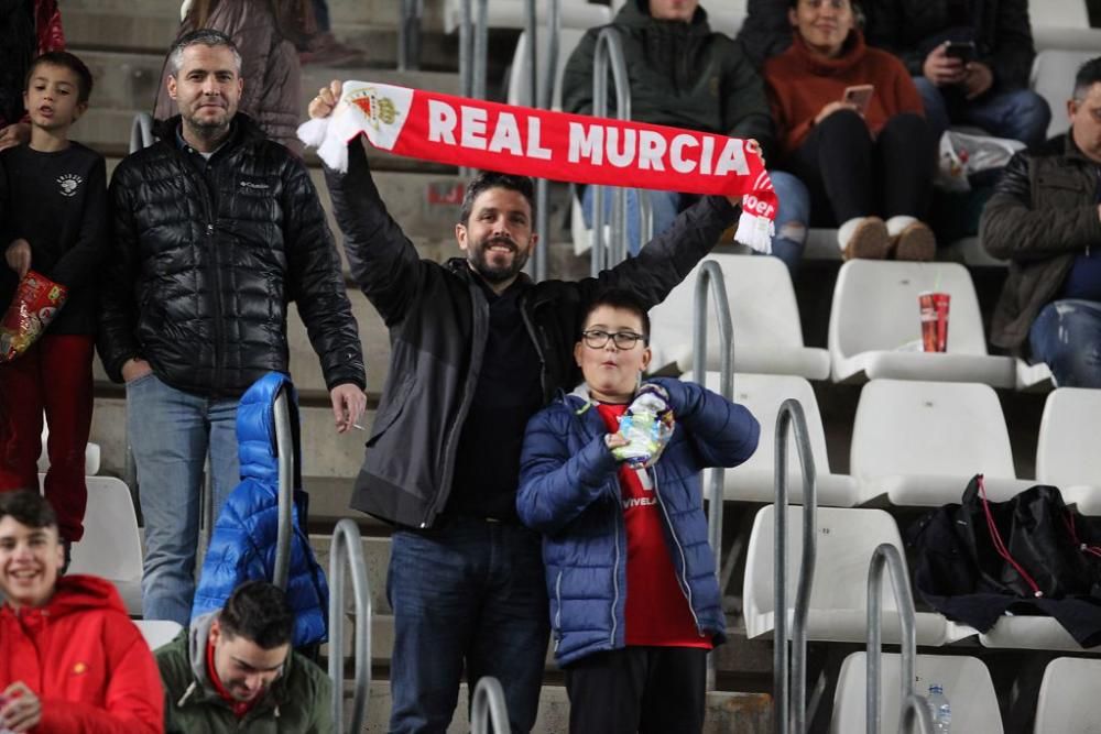 Ambiente en las gradas del Real Murcia - FC Cartagena