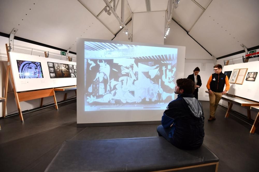 La historia que rodea al Guernica, a la luz en Pontevedra