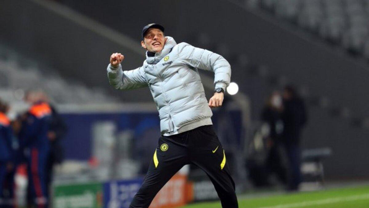 Thomas Tuchel, celebrando un gol del Chelsea.