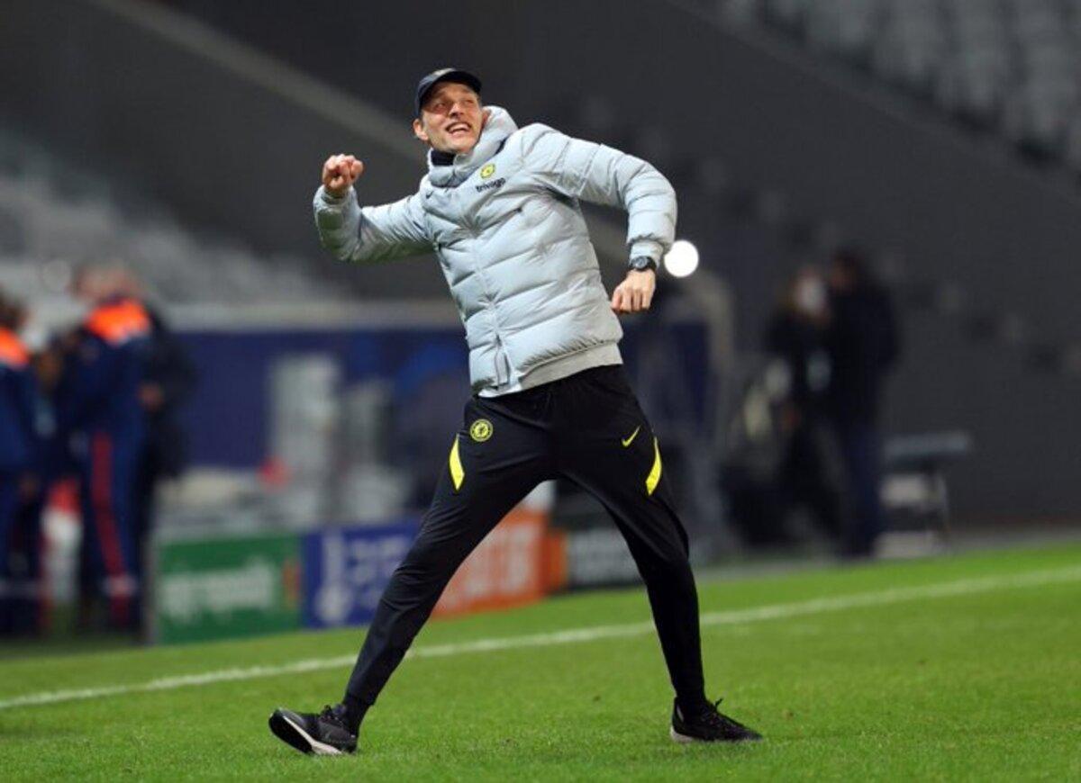 Thomas Tuchel, celebrando un gol del Chelsea.